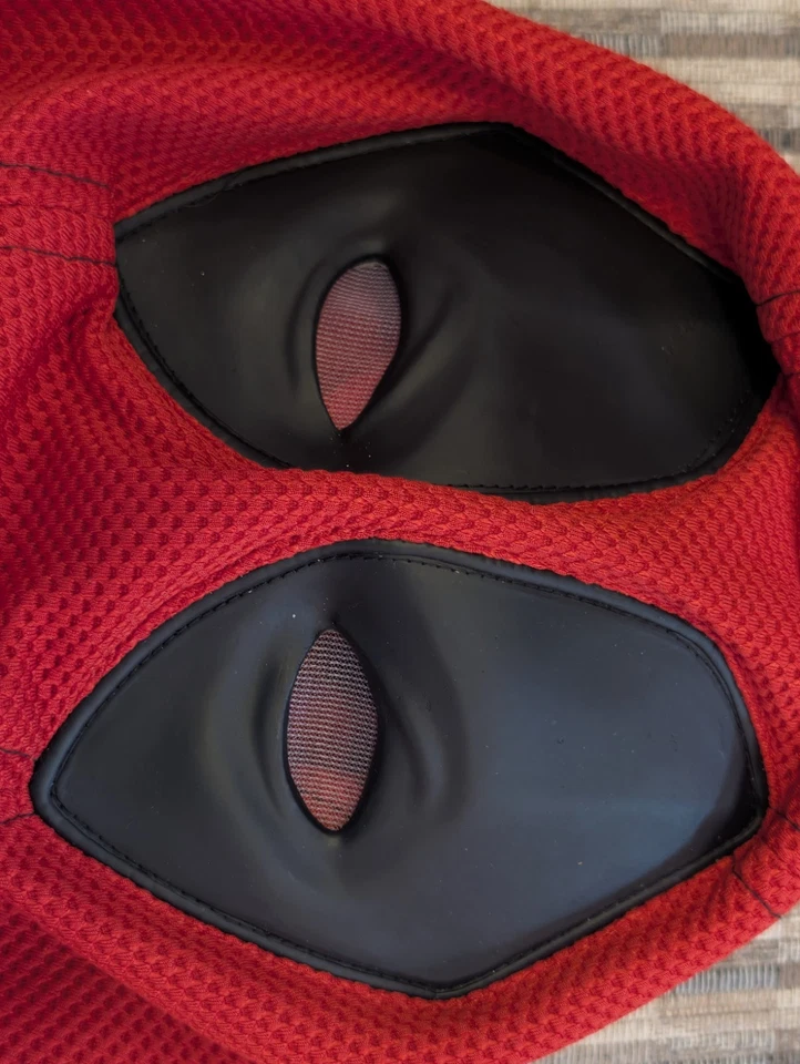 Marvel Deadpool & Wolverine Mask Cosplay Costume Adult One Size Spirit Halloween - Image 4 of 4