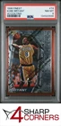 1996 FINEST #74 KOBE BRYANT RC LAKERS HOF WITH COATING PSA 8