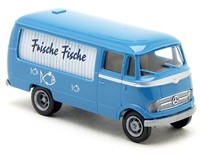 Brekina 36016 Mb Mercedes Benz L 319 Verkaufswagen Frische Fische Blau 1:87 H0