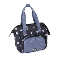 Bayer Chic 2000 Puppenwickeltasche Wickeltasche Sternchen Navy Top