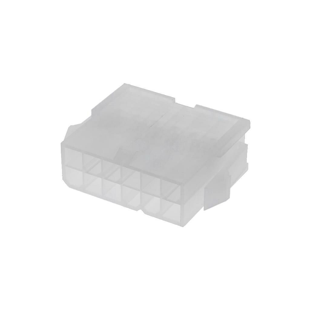 2X 39-29-1048 Buchse Leitung-Platte männlich Mini-Fit Jr 4,2mm PIN: 4 THT MOLEX