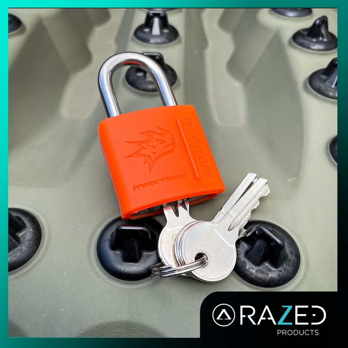 MAXTRAX MAXLOX 30mm Padlock Stainless Steel MTXML30