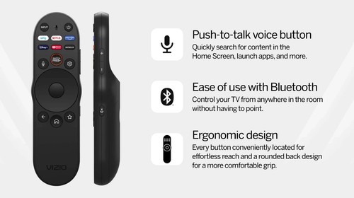 OEM Original VIZIO XRT270R For Vizio Voice TV Bluetooth Remote Control - Picture 4 of 4