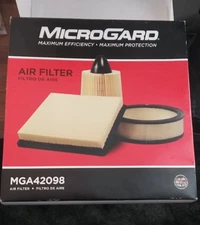 Microgard MGA42098 Air Filter - Chevy V8 - NOS - Made in Mexico