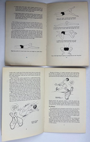 Lot of 3 1950 's General Motors Employee Relations Brochures on Sports Golf Swim - Picture 11 of 11