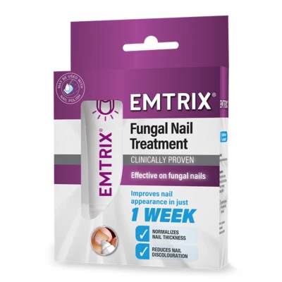 Emtrix fungal nail treatment for fungal nail and psoriasis extra strong liquid