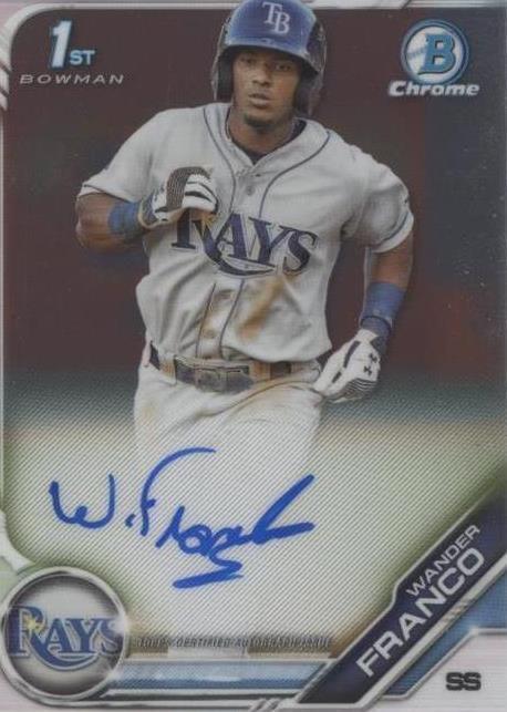 2019 Bowman - Wander Franco #CPA-WF for sale | eBay