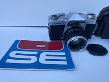Kowa SE 35mm SLR w/50mm f/1.9 lens  Seikosha SLV Shutter w/ Lthr Case, Manual