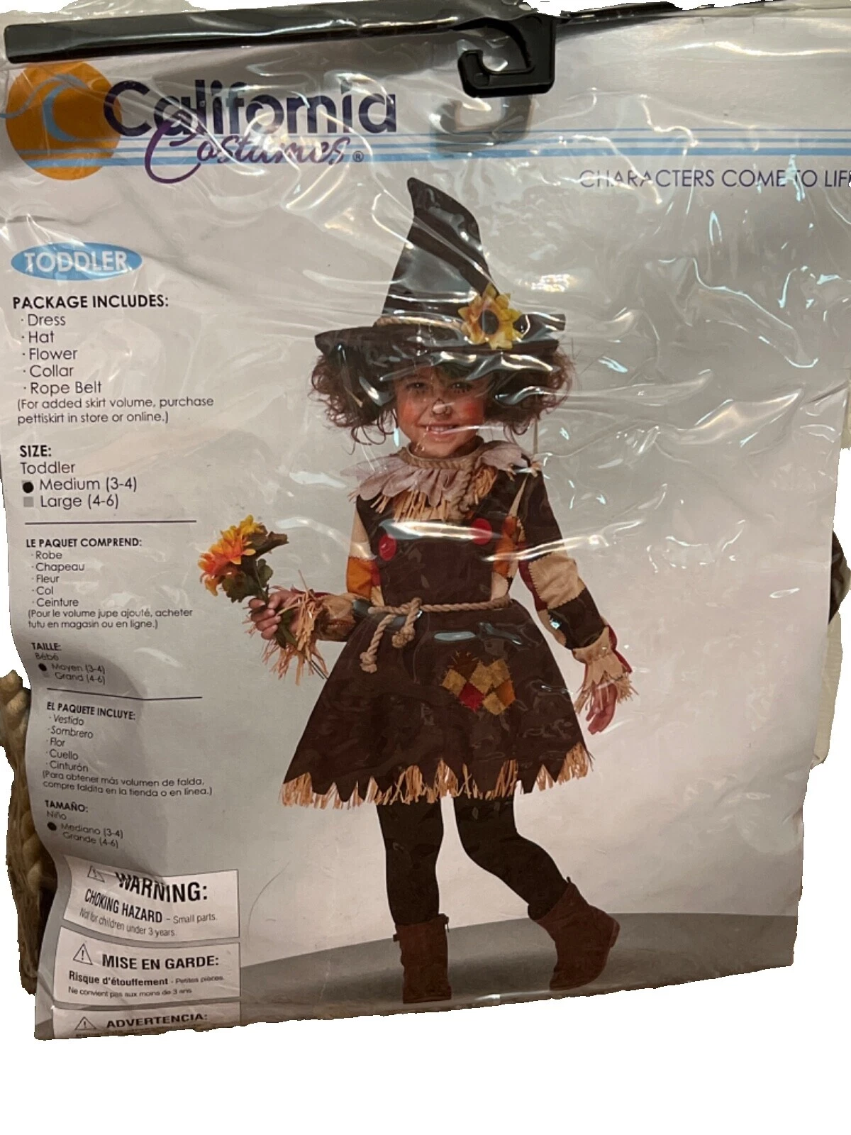 Cuento de hadas California Costume Collections Marrón Costumes