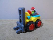 HUILE TOYS MINI FORKLIFT DRIVER PUSH  GO VEHICLE SC66 