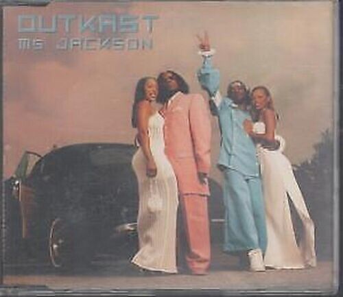 Outkast Ms Jackson CD Europe Laface 2001 radio edit b/w cd rom video and - Afbeelding 1 van 1