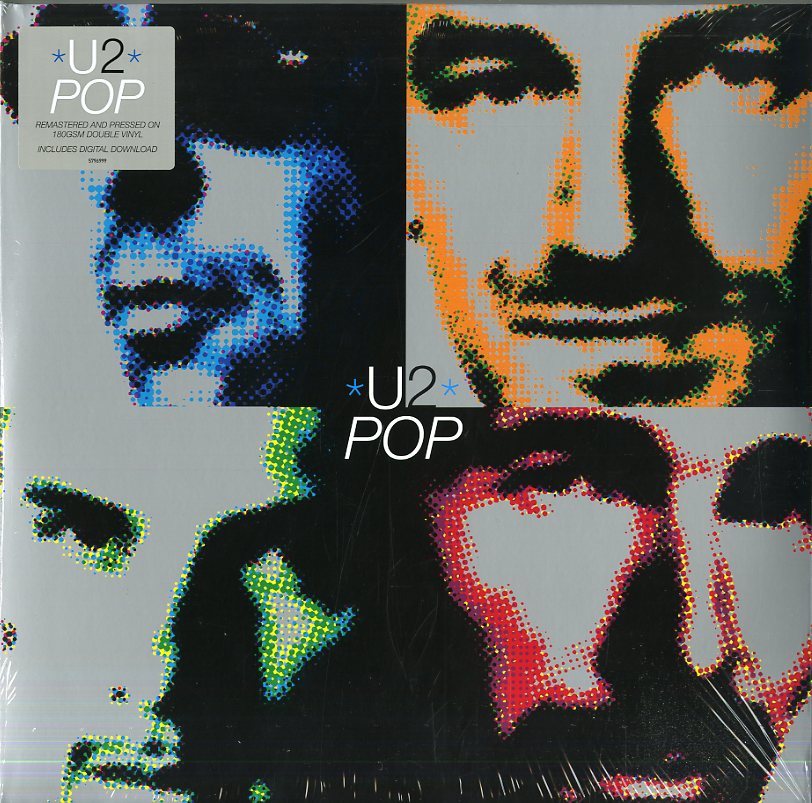 U2 Pop (Remastered) Double Vinyl LP 180 Grams New Sealed