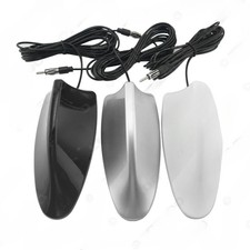 Universal car shark antenna FM/AM connector radio roof antenna three colors