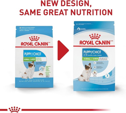 Royal Canin X Small Breed Dry Puppy Food 3lb for Puppies 2 to 10 Months - Picture 3 of 10