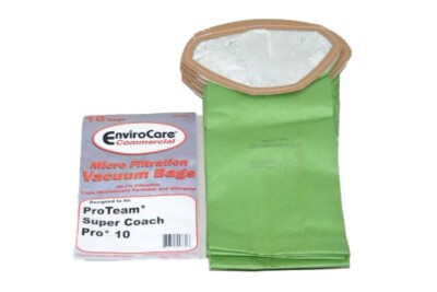ProTeam Generic vacuum bags replaces #107313 fits Back Pack Pro 10
