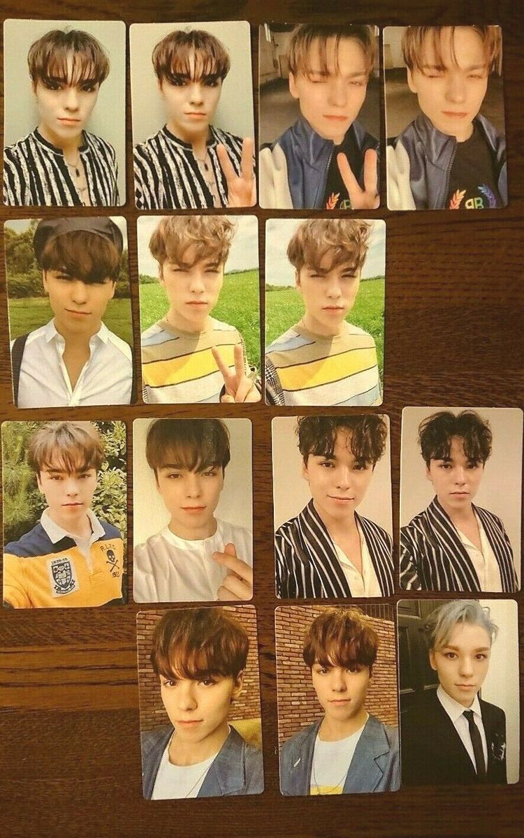 SEVENTEEN セブチ An ode バーノン VERNON Official Photocard SEVENTEEN - An Ode - SVT Real Hope