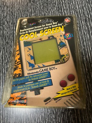 Naki Cool Screen for Nintendo Game Boy, Planes, Tanks, Helicopters, New & Sealed