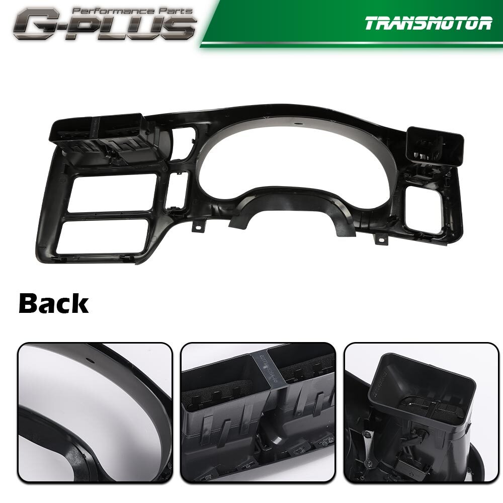 CROSSDESIGN Dash Trim Bezel – For 1998-2004 Chevy Blazer, GMC Jimmy, Olds Bravada, Sonoma, S10