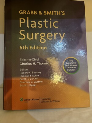 Grabb And Smith's Plastic Surgery-Very Clean-Missing DVD