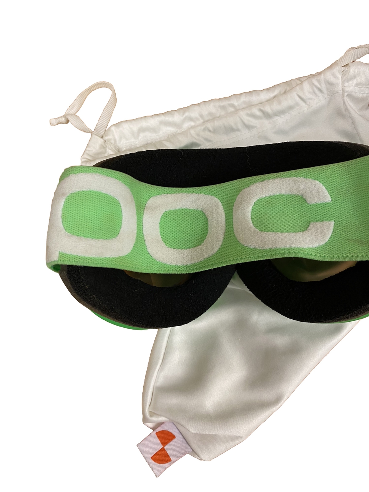 POC Retina Ski Goggles USED Zeiss Lens Green Perfect Fit With Auric Helmet eBay