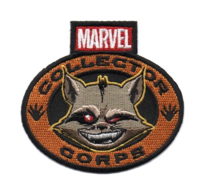 Raketenwaschbär - Marvel Sammlerkorps - Funko - bestickter Aufnäher.