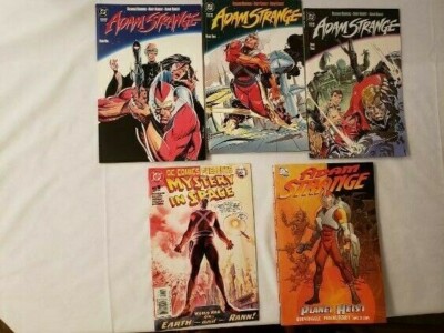 ADAM STRANGE Man Of Two Worlds + Planet Heist + Mystery In Space complete lots