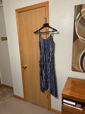 Cabi "Margherita" Small w/Geometric Print Sleeveless Mid-Calf Sundress (#5048)