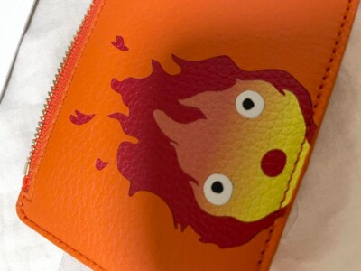 LOEWE x Studio Ghibli Howl's Moving Castle Calcifer Card