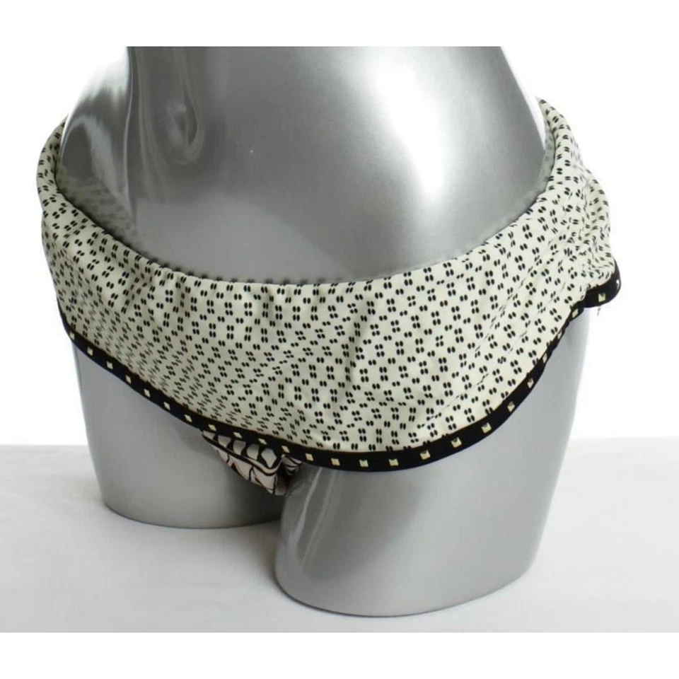 Combo de bikini Jessica Simpson Junior XL parte inferior de natación con falda tostado abstracto tostado/rosa Foto 3 de 4