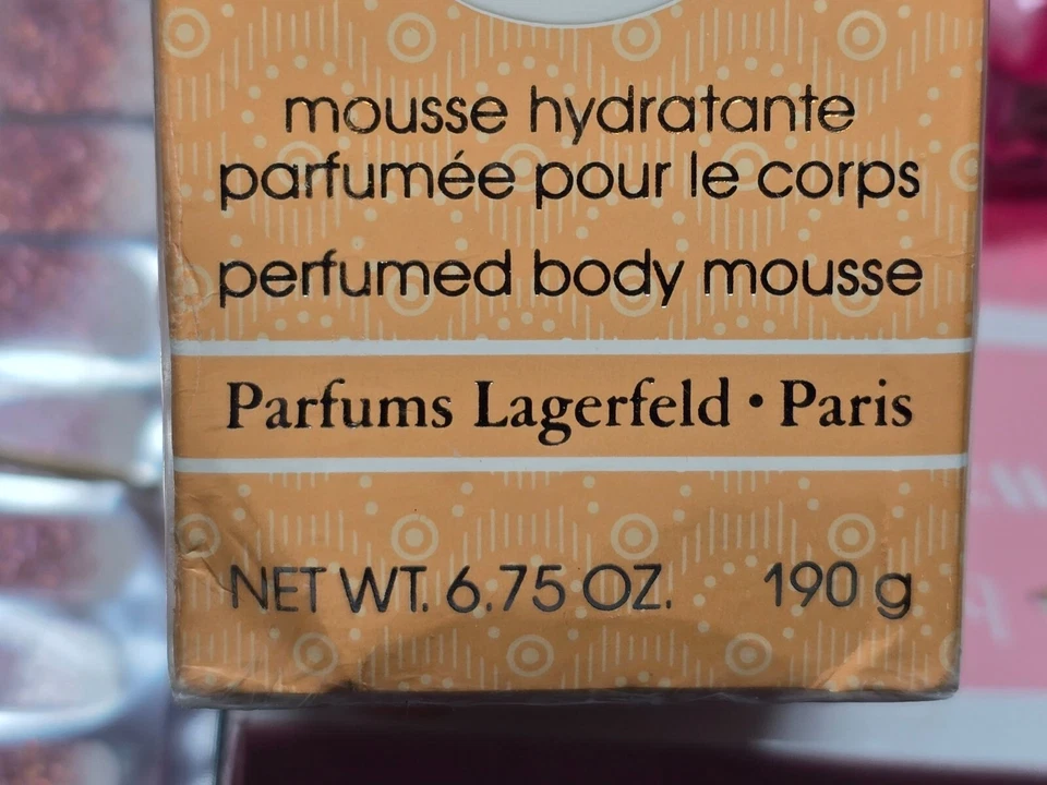 Mousse corporal perfumada Chloé 6,75 OZ hidratante Karl Lagerfeld Paris cuidado de la piel Foto 2 de 2