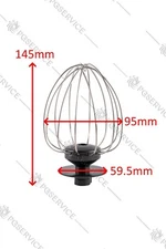 Ariete Whisk Wires Cream Stand Mixer GOURMET 1597 Mizushi 1587 Kasanova SM-989