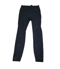 Gapfit Sculpt Compression Leggings Stars Navy Blue Size Small