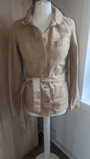 Justfab Womens Denim Utility Jacket Size Xs Or S