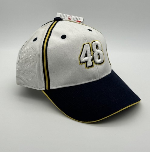 Jimmie Johnson #48 Nascar Racing Chase Authentics Sports Strap Snapback Hat Cap - Picture 2 of 23