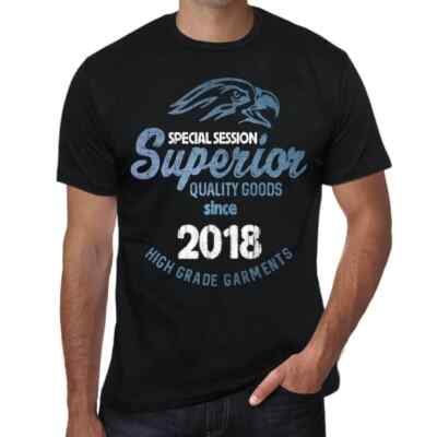 Herren Grafik T-Shirt Sondersitzung Hochwertige Waren seit 2018   Special
