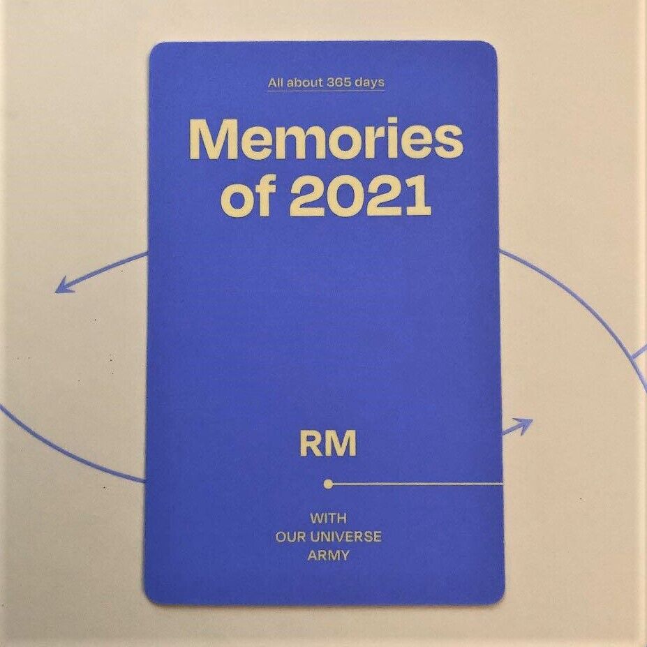 BTS Memories 2021 DIGITAL CODE Limited Official Photocard Photo Card PC