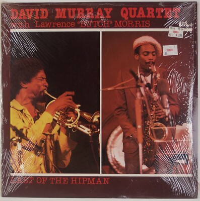 DAVID MURRAY QUARTET: Last of Hipman w/ Lawrence Morris Red Free Jazz LP Vinyl