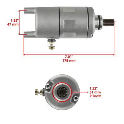 Starter For Yamaha YFB250 Timberwolf 250 1992 1993 1994 1995 1996 1997 1998 2000 - Foto 5