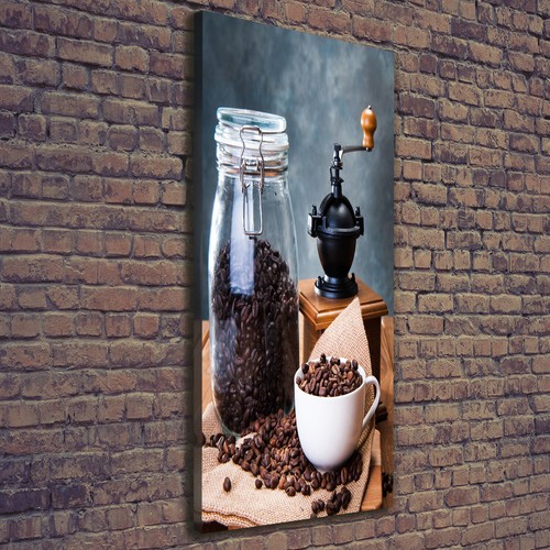 Tulup Tableau Sur Toile Image Imprimé 50x125 - Moulin à café