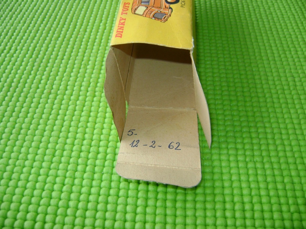 DINKY TOYS 563 Pick-Up Estafette Renault Vide D'origine-Empty Box EUR