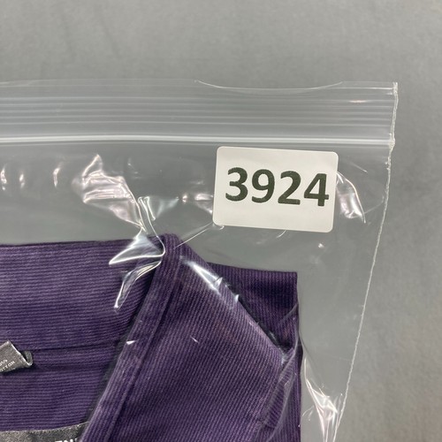 Geoffrey Beene Mens Button Shirt Size 16.5 36/37 Plum Purple - Picture 7 of 7