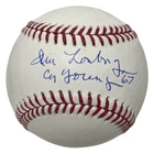Jim Lonborg Signed ROMLB Baseball w/ CY Young 67 Beckett Witness BAS COA