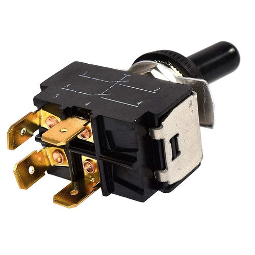 4-Pin Toogle Switch for Lamp Trailer Restorations DIY Projects HY29E Replacement - Bild 8 von 9