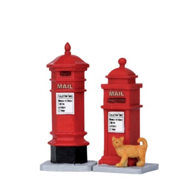 LEMAX 14362 - Victorian Mailboxes, Set Of 2