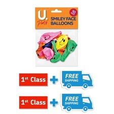 Smiley Balloons 10pk.