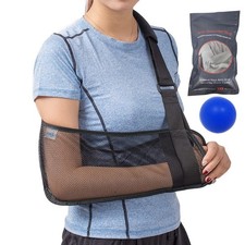 Mesh Arm Shoulder Sling - Medical Shoulder Immobilizer for Shower - Adjustabl...