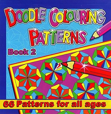 WF Graham Set of 4 Doodle Colouring Pattern Books Relaxing Anti-S by  B01CUEJ87E