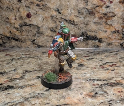 Star Wars Legion Miniatures Boba Fett Pro Painted #F
