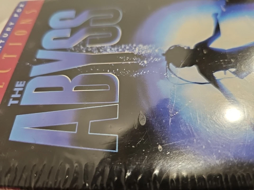 THE ABYSS VHS Ed Harris Michael Biehn 1989 James Cameron Sci Fi Horror NewSealed - Image 2 of 4