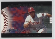 2001 Fleer Game Time Sticktoitness Pat Burrell #16S